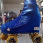 COPRI PATTINI LYCRA MICRO BLU