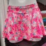 Gonnellina Lycra FIORI ROSA FUCSIA